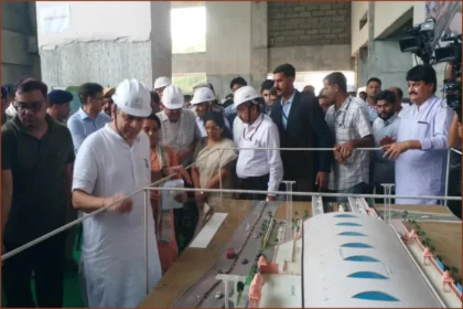 Railway Minister Ashwini Vaishnav Inspection of Gandhinagar Railway Station Jaipur