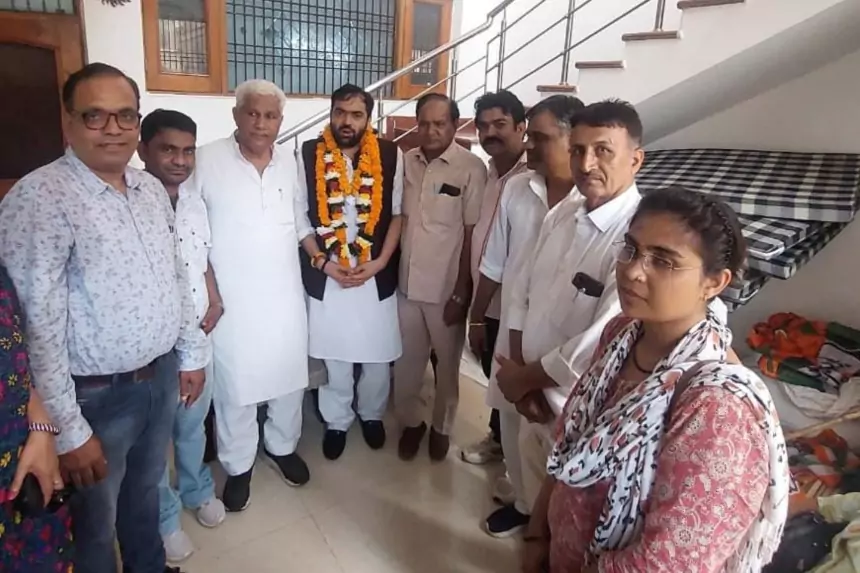 Congress Candidate Chiranjeev Rao Rally Haryana Assembly Elections