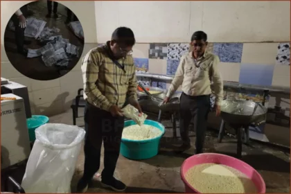 125 kg milk powder seized from Jodla Dhani in Jaipur