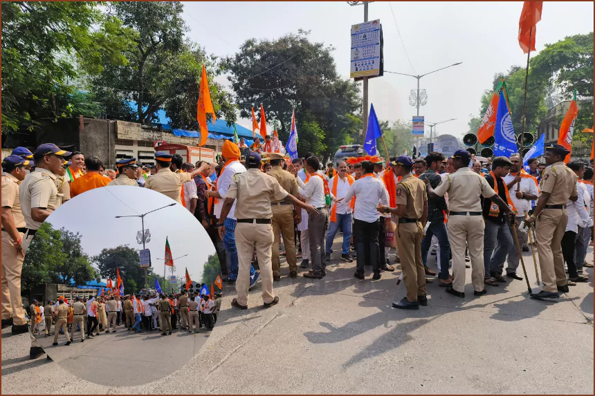 Borivali Assembly Maharashtra Fighting between Public