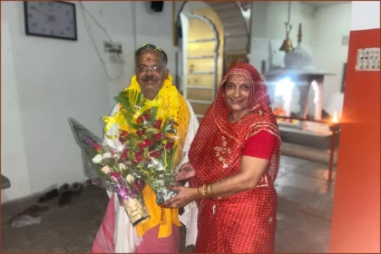 Devotees of Mahant Nahar Singh Maharaj celebrated his birthday in Jaipur