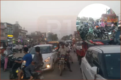 Encroachment in Vishna Wala Pachyaya Wala Market on Sirsi Road Jaipur