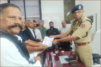 Hindu community delegation submitted memorandum to the Jaipur police commissioner