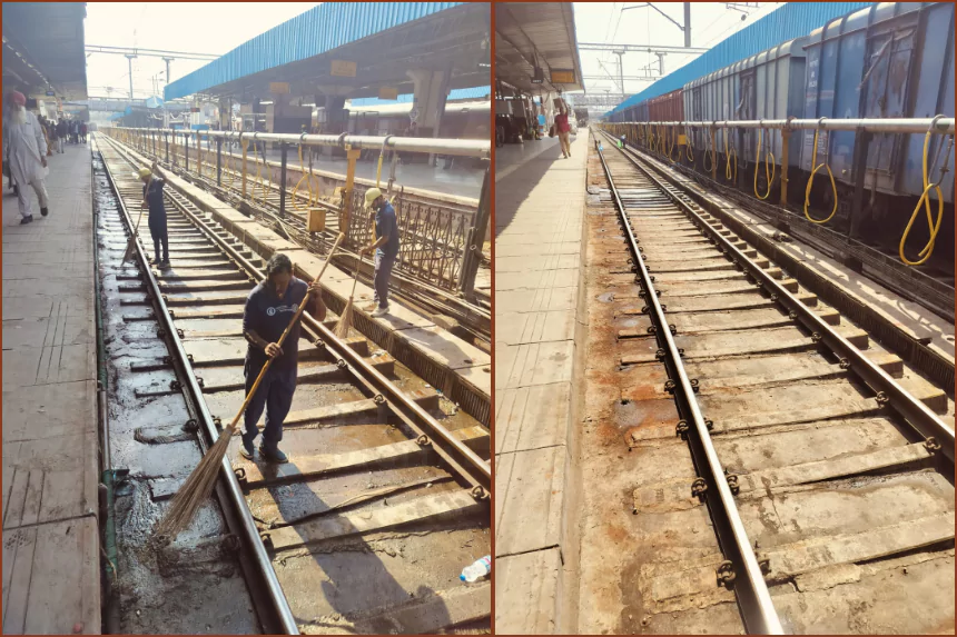 North Western Railway Cleanliness Fortnight Jaipur