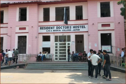 Resident doctors strike in Jaipur