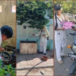 Spraying of anti-larva drug to prevent mosquito borne diseases in Jaipur