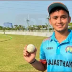 Deeg Chetan Sharma selected in India Under 19 Asia Cup team