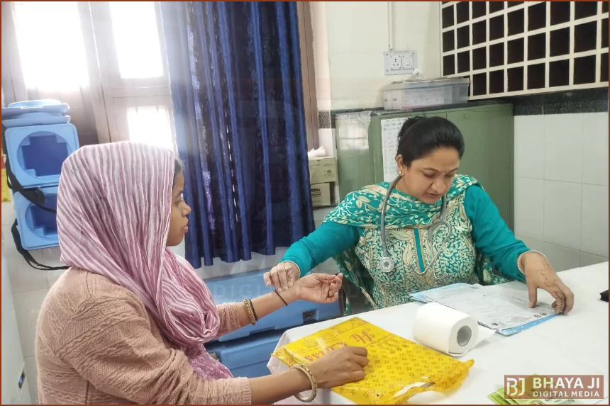 Health check-up pregnant women in Campaign in Jaipur