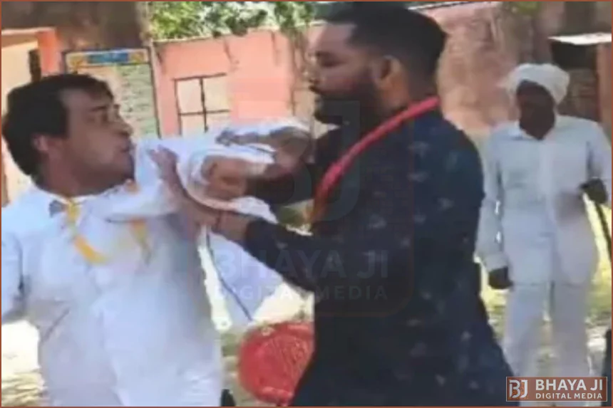 Naresh Meena slapped Malpura SDM Amit Chaudhary