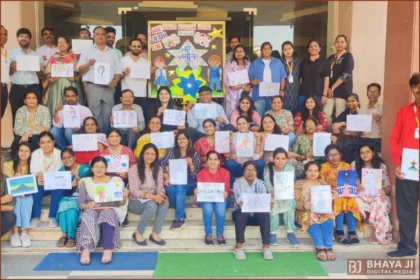 Taare Zameen Par Programe on Children's Day in Gyan Vihar School Jaipur