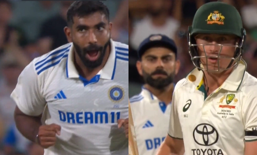 Bumrah and Marnus Labuschagne