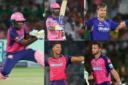 5 batsmen who scored the most runs for Rajasthan Royals in IPL