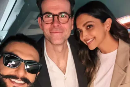 Deepika- Ranveer with Adam Mozzeri