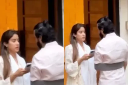 Jahanvi Kapoor Video Viral With Boyfriend Before Grandma Funeral