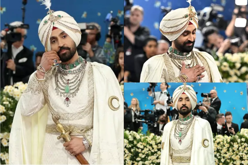 Diljit Dosanjh MET Gala look Viral
