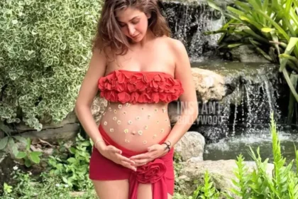 Actress Malvika Raaj Pregnant Bikini Look