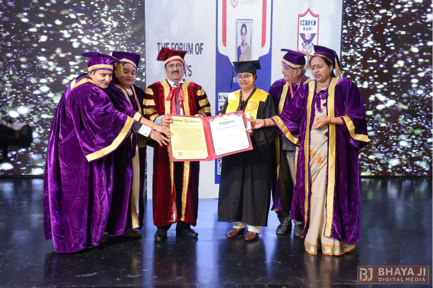 Preeti Sharma Awarded Honorary PhD in Social Work By Cedarbrook University America