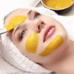 Applying gram flour will make your face clean