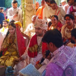 Indresh Upadhyay married a celibate in Jaipur.