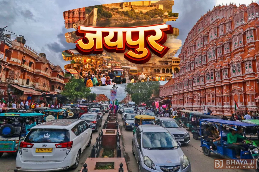 New Year Traffic Route Jaipur