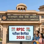RPSC Exam Calendar 2026
